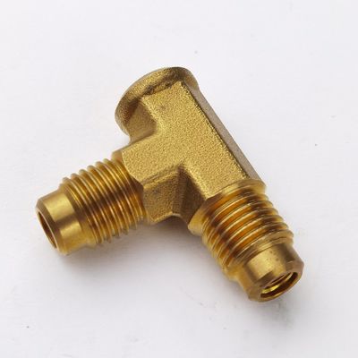 ASTM Standard Manufacture Precision Brass Y-Junction Air Valves for OEM CNC Machining