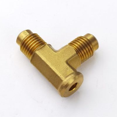 ASTM Standard Manufacture Precision Brass Y-Junction Air Valves for OEM CNC Machining