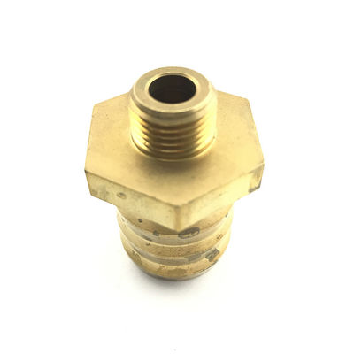 Customized Metal Processing Machinery Parts Copper Hexagon Nut with CE Certification