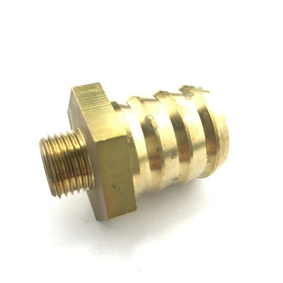 Customized Metal Processing Machinery Parts Copper Hexagon Nut with CE Certification