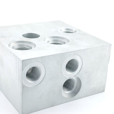 OEM Precision Hydraulic Valve Block with CNC Machining Technic and RoHS Certification