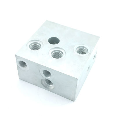 OEM Precision Hydraulic Valve Block with CNC Machining Technic and RoHS Certification