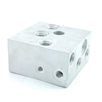 OEM Precision Hydraulic Valve Block with CNC Machining Technic and RoHS Certification