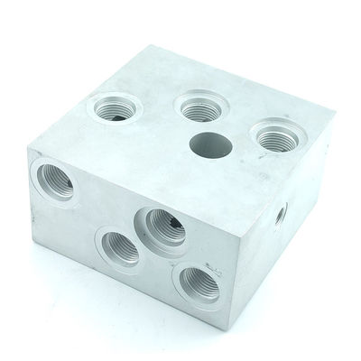 OEM Precision Hydraulic Valve Block with CNC Machining Technic and RoHS Certification