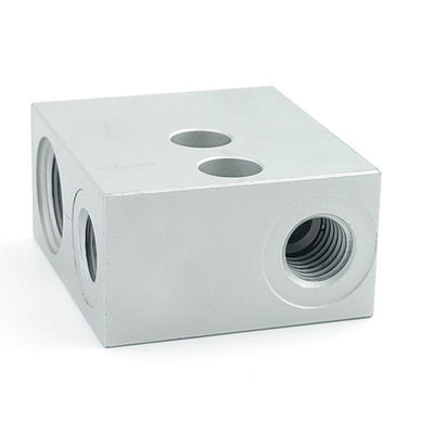 Die Casting Parts Hydraulic Valve Blocks And RoHS Certification