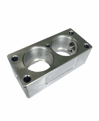 High Precision Aluminum Extrusion Part for CNC Machining of Door Handle Plate in Ningbo