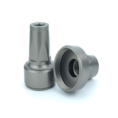 RoHS Certified CNC Machined Stainless Steel Threaded Nut with Tolerance of /-0.05mm