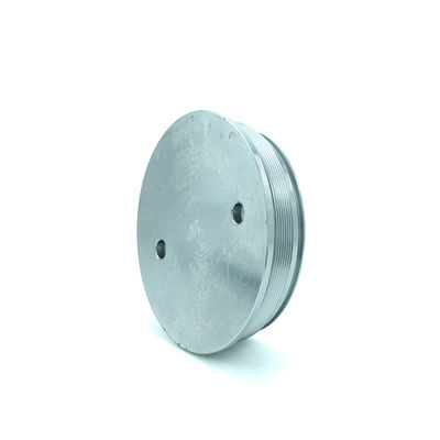 Metal Tolerance /-0.05mm CNC Machined Iron Hydraulic Cylinder Threaded Heavy Piston