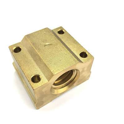 Tolerance /-0.05mm CNC Machining Fitting Block Fitting Block by Copper/Brass Condition