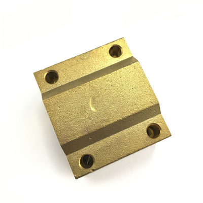 Tolerance /-0.05mm CNC Machining Fitting Block Fitting Block by Copper/Brass Condition