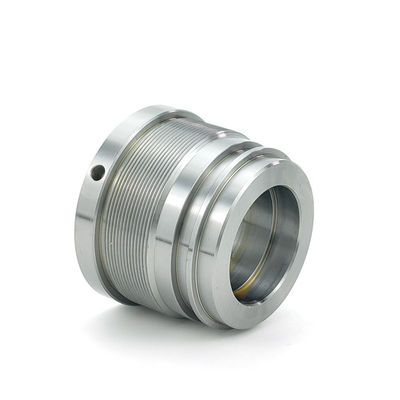 RoHS Certified Customized High Precision CNC Machined Threaded Head for Hydraulic Cylinder