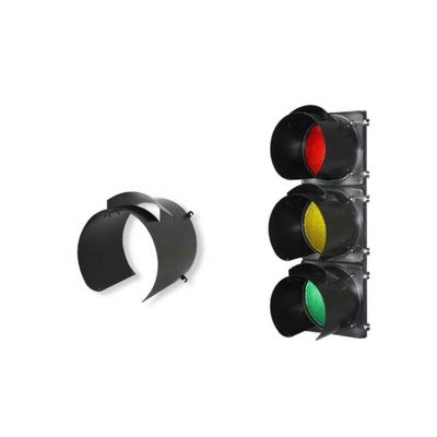 Precision Die Casting Electronic Accessories for Traffic Signal Light Visor Housing