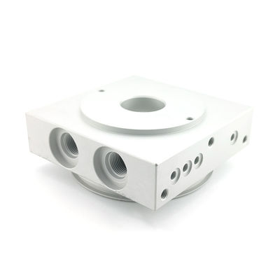 Custom Precision CNC Machined Aluminum Hydraulic Cartridge Valves Block Made to Order